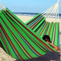 Mexico Grün Hängematte - Eine robuste Tuchhängematte aus Brasilien.