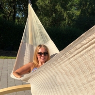 Siesta Mexicana - Familienhängematte EXTRA naturweiß Nr. G6 